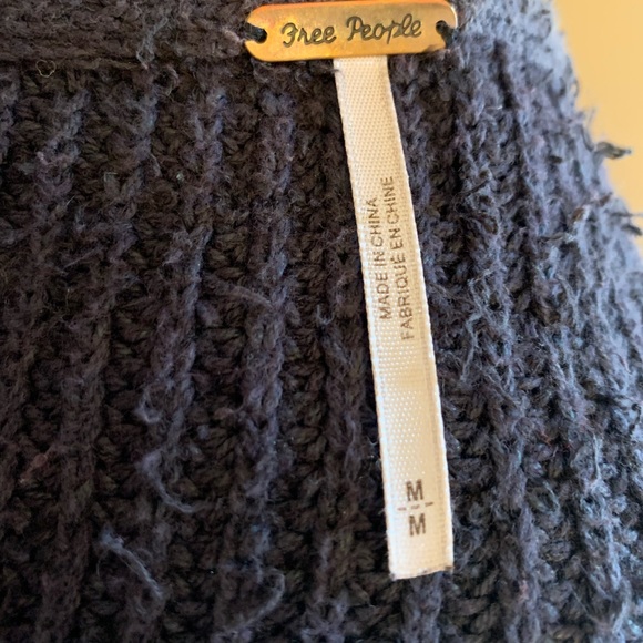 Free people oversized sweater shirt / dress - Picture 8 of 8